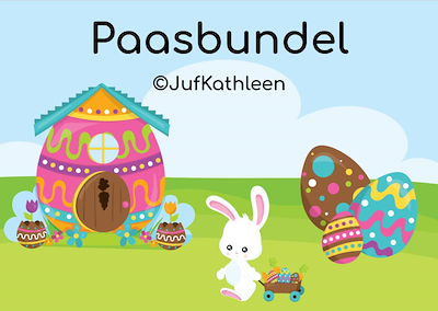 Lesmateriaal Paasbundel van auteur Juf Kathleen 1994