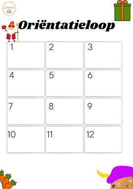 Lesmateriaal Oriëntatieloop Sinterklaas van auteur Juf Shany slide 2
