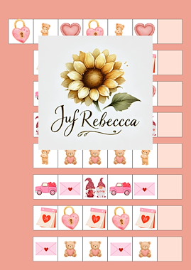 Lesmateriaal Patronen thema Valentijn van auteur Juf Rebecca slide 2