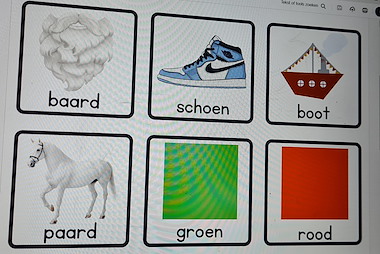 Lesmateriaal Rijmwoorden Sint van auteur JufLiess slide 2