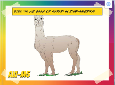 Lesmateriaal lees mee over safari in Zuid-Amerika! van auteur Gratis leuke leesboekjes
