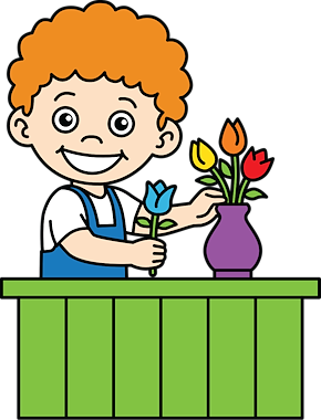 Lesmateriaal Kaspers' leer & kijk w.o. de bloemenwinkel van auteur Gratis leuke leesboekjes slide 2
