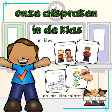 Lesmateriaal onze afspraken in de klas van auteur katrotje slide 1