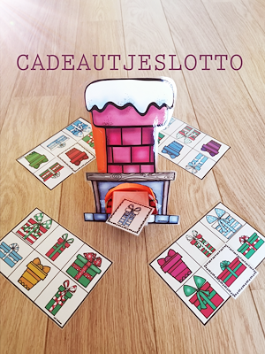 Lesmateriaal Cadeautjeslotto van auteur Juf Stefanie