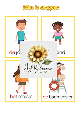 Lesmateriaal Zien is snappen - zomer van auteur Juf Rebecca slide 3