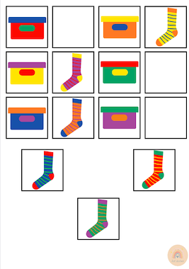 Lesmateriaal Plakmap schoenen van auteur Kleuterjuf Amber slide 2