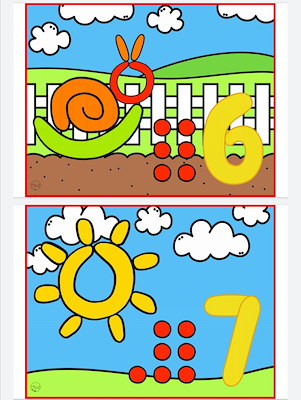 Lesmateriaal Playdough matten lente van auteur JufJoyceKuenen slide 4