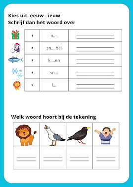 Lesmateriaal Spelling andere klanken (tweede leerjaar) van auteur Juf Chloe de mantaklas slide 2