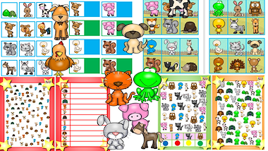 Lesmateriaal kentekens - symbolen dieren, klaswerking, spelbundel van auteur Little Play Friends slide 3