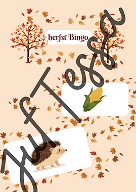 Lesmateriaal Herfst bingo (grootouderfeest)  van auteur Juf Tessa slide 3