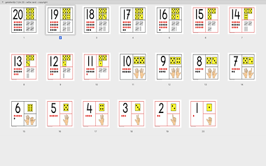 Lesmateriaal Getallenlijn 0 t/m 20 van auteur Zwaanzinnig onderwijs slide 1