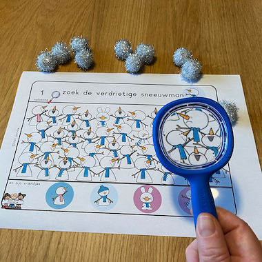 Lesmateriaal Speuren tussen de sneeuwmannen van auteur katrotje slide 2