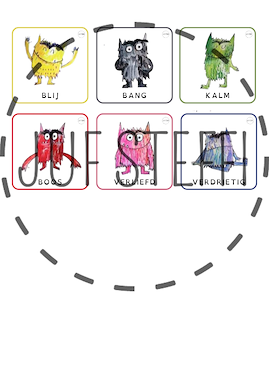 Lesmateriaal bingo - het Kleurenmonster van auteur Juf Steffi slide 3