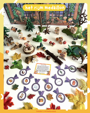 Lesmateriaal Herfst fantasiebos!  van auteur Tinnekes ontdekbundels
