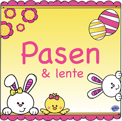 Lesmateriaal Themabundel Pasen & lente van auteur Juf Maike