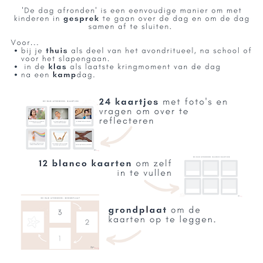 Lesmateriaal De dag afronden van auteur Yoga Mandy slide 3