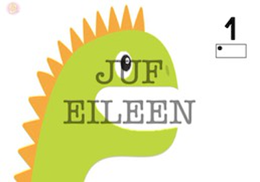 Lesmateriaal Dino tanden geven  van auteur juf Eileen