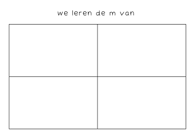 Lesmateriaal Tekendictee letter/klank van de week van auteur klasvanjufmarloes slide 2