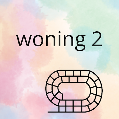 Lesmateriaal AN - mijn woning (deel 2) - spel 6: ganzenbord van auteur Peggy Van Rompaey