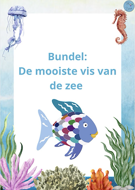 Lesmateriaal De mooiste vis van de zee  van auteur Juf Britt