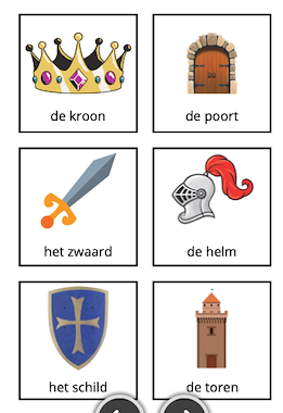 Lesmateriaal Sprekende muur: thema ridders en kastelen van auteur Juf EvVa slide 3