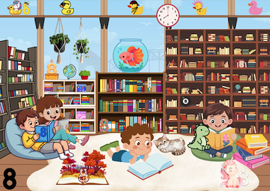 Lesmateriaal Zoek het getal van auteur Juf Jaleesa en juf Tessa slide 3