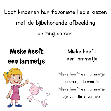 Lesmateriaal Liedjes boek met kinderliedjes voor peuters & kleuters  van auteur My Teacher Shares slide 2