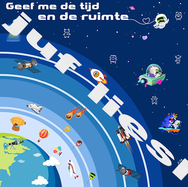 Lesmateriaal Classdojo poster ruimte  van auteur De monsterklas van Juf Liesl