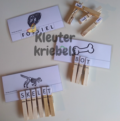 Lesmateriaal THEMABUNDEL: OVER DINOSAURRUSSEN ENZO van auteur Kleuter Kriebels slide 3