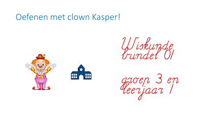 Lesmateriaal wiskunde bundel 1 groep 3 & leerjaar 1 van auteur Gratis leuke leesboekjes slide 1