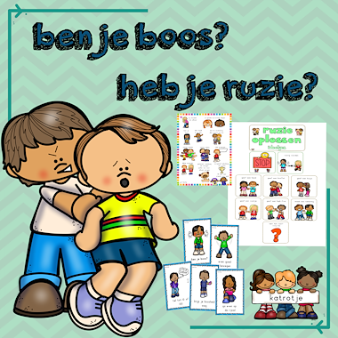 Lesmateriaal ben je boos heb je ruzie van auteur katrotje