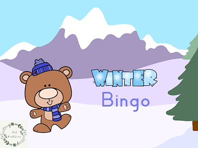 Lesmateriaal Winter bingo van auteur Juf Kathleen G