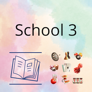 Lesmateriaal AN - de school (deel 3) - werkbundel + spelpakket van auteur Peggy Van Rompaey