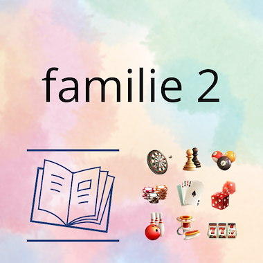 Lesmateriaal AN - mijn familie (deel 2) - werkbundel + spelpakket van auteur Peggy Van Rompaey