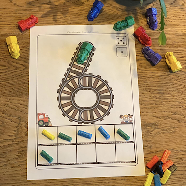 Lesmateriaal Het treinspoor volgen van auteur katrotje slide 2