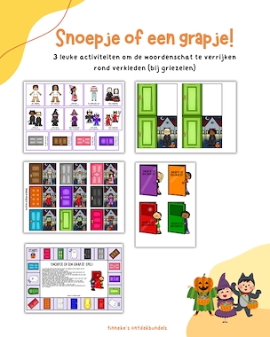 Lesmateriaal Snoepje of een grapje! Griezelbundel  van auteur Tinnekes ontdekbundels slide 2