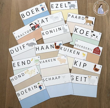 Lesmateriaal Themabundel 'De boerderij' van auteur Juf Imke slide 4