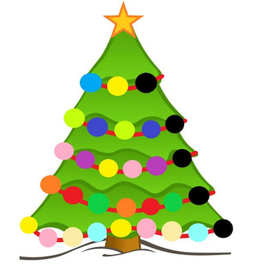 Lesmateriaal Patronen Kerstboom van auteur Juf Xante slide 2