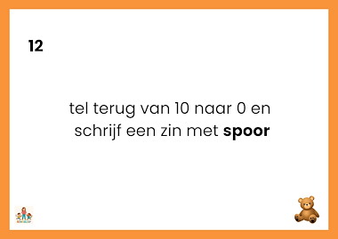 Lesmateriaal Pakket bewegend leren eer, oor, eur van auteur de beweegjuf slide 4