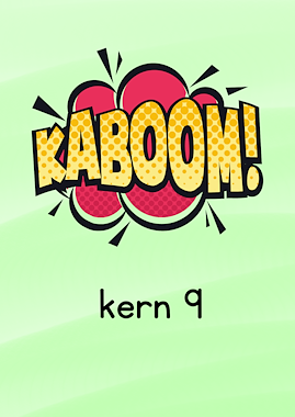 Lesmateriaal kaboom kern 9  van auteur Kleuterjuf_Daphne