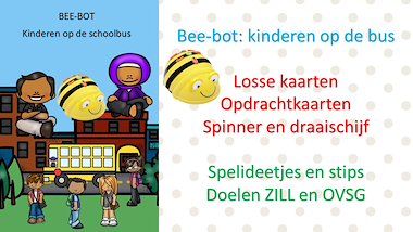 Lesmateriaal Bee-bot: Kinderen op de schoolbus van auteur Little Play Friends slide 2