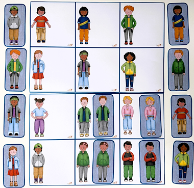 Lesmateriaal Zoek mijn tweelingvriendje van auteur Little Play Friends slide 2