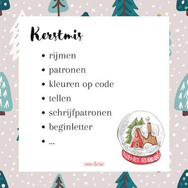 Lesmateriaal Werkboekje kerstmis van auteur MiaenCo slide 3