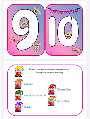 Lesmateriaal Voorbereidend schrijven Valentijn van auteur JufJoyceKuenen slide 4