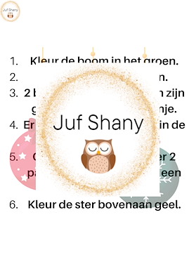 Lesmateriaal Teken wat je leest/hoort thema Kerst van auteur Juf Shany slide 2
