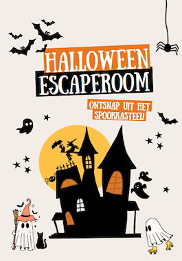 Lesmateriaal Halloween Escaperoom van auteur Pieternel Borremans slide 1