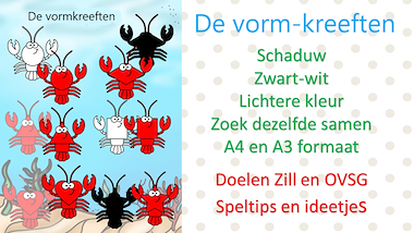 Lesmateriaal De vorm-schaduwkeeften van auteur Little Play Friends