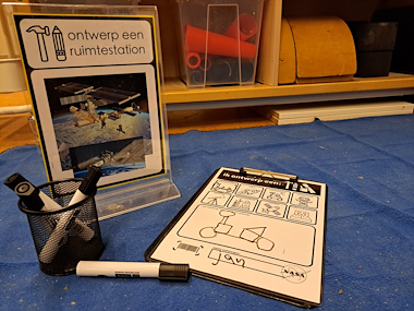 Lesmateriaal bouwhoek - thema ruimte van auteur Zwaanzinnig onderwijs slide 2
