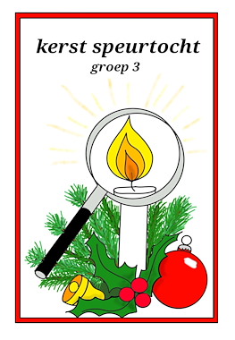 Lesmateriaal Kerst speurtocht groep 3 van auteur Juf Monique