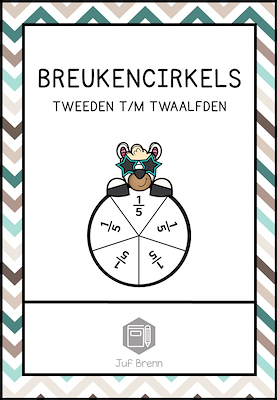 Lesmateriaal BREUKENCIRKELS  van auteur Juf Brenn
